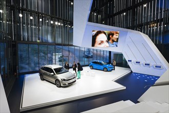 Brand pavilion of VW