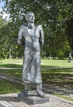 Sculpture ""Blok"" of poet Alexander Blok