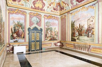 Rococo fresco by Domenico Carella