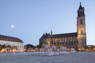 Domplatz with the Cathedral