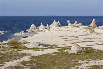 Legendary dolomite formations at Porsangerfjord