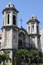 Spires of the church Iglesia del Santo Cristo del Buen Viaje