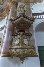 Pulpit of the Trinity Church Kappl