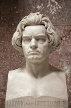 Marble bust of Ludwig van Beethoven in Walhalla memorial