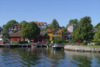 Cityscape of Vaxholm