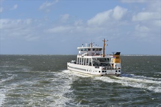 Ferry Frisia V on the North Sea