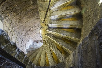 Spiral staircase in the Belfry