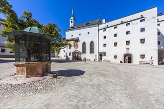 Courtyard of the fortress Hohensalzburg
