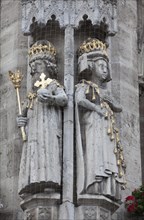 Emperor Otto I. and Queen Adelheid