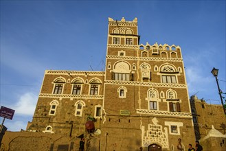 Traditional old house in the old city of Sana'a