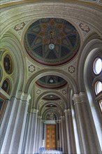 Ceiling vault in one corridor