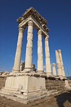 Pillars of the Greco Roman Temple of Trajan