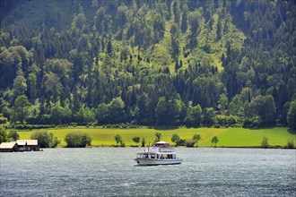 A boat on Schliersee lake