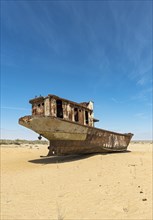 Shipwreck at Moynak Ship Cemetery