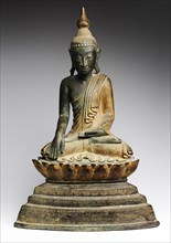 Ancient Buddha sculpture