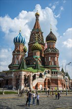 St. BasilÂ´s cathedral on the red square