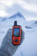 Navigation with GPS in the terrain