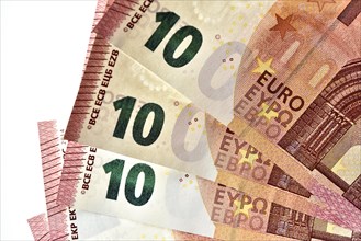 10 EURO banknotes