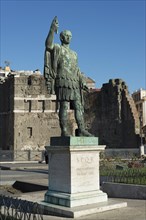 Bronze statue of Roman Emperor Nerva