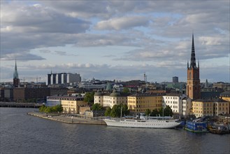 View from Sodermalm on the Gamla stan old town
