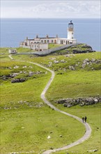 Hiking trail to Neist Point Lighthouse