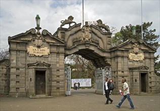 Entrance to the main campus of Addis Ababa University