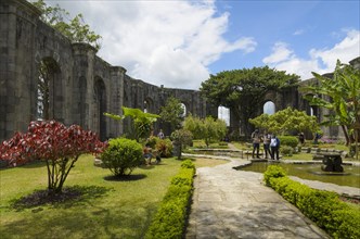 Park in the Santiago Apostol Parish Ruins