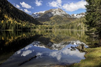 Etrachsee Lake with reflections