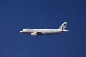 SX-DGD Aegean Airlines Airbus A320-232 in flight