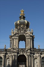 The Crown Gate of the Zwinger park