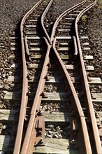Old railway tracks