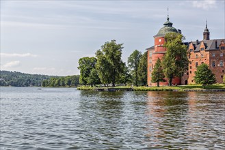 Gripsholm Castle reflected in Lake Malaren