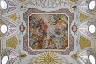 Ceiling fresco Assumption of Mary