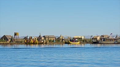 Floating Islands of the Uros on Lake Titicaca