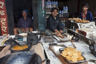 Nepalese roadside restaurant