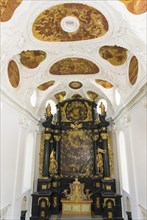 Altar of the baroque church