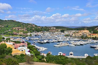 View of the marina