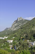 View to the castle ruin St.Hilarion
