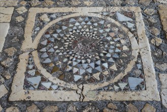 Floor mosaic in the Basilica of St. Nicholas