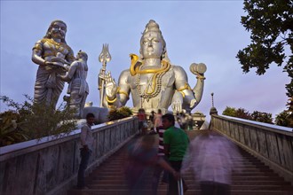 Giant statue of Lord Shiva