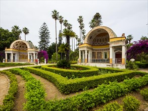 Park of Villa Giulia with botanical gardens