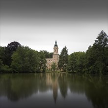 Dammsmuhle Castle with Mill Pond