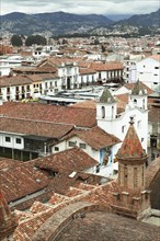 View over the roofs of Cuenca