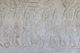 Bas-reliefs on the north gallery