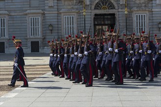 Royal Guard in front of the Royal Palace