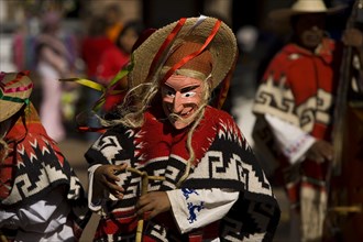 Dancers at the Danza de los Viejitos