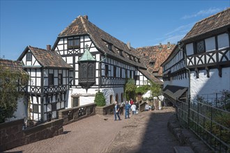 First yard of the Wartburg castle
