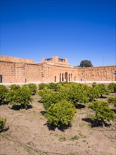Historic ruins of the El Badi Palace