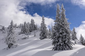 Winter landscape at Kasberg