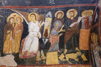 Frescoes in the St. John's Church or Karsi Kilise